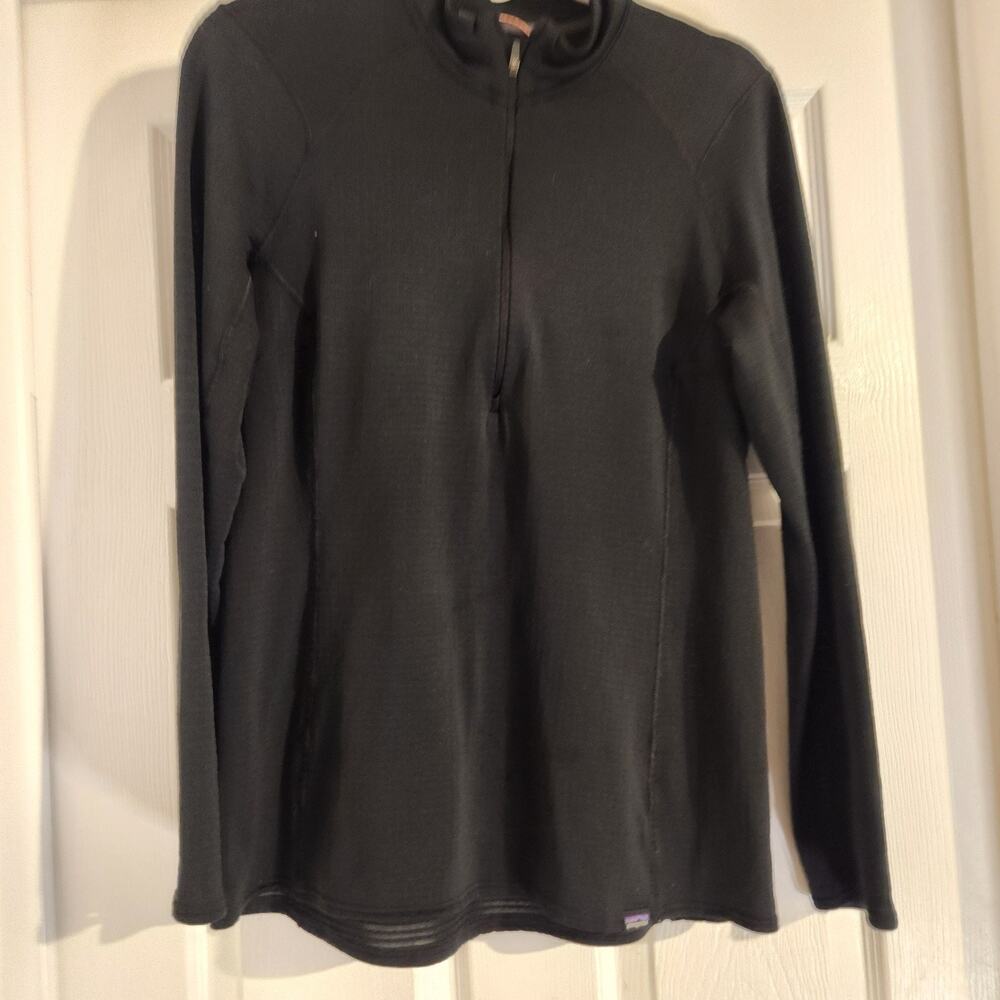 Patagonia Capilene Baselayer Quarter Zip Midweight Black XL